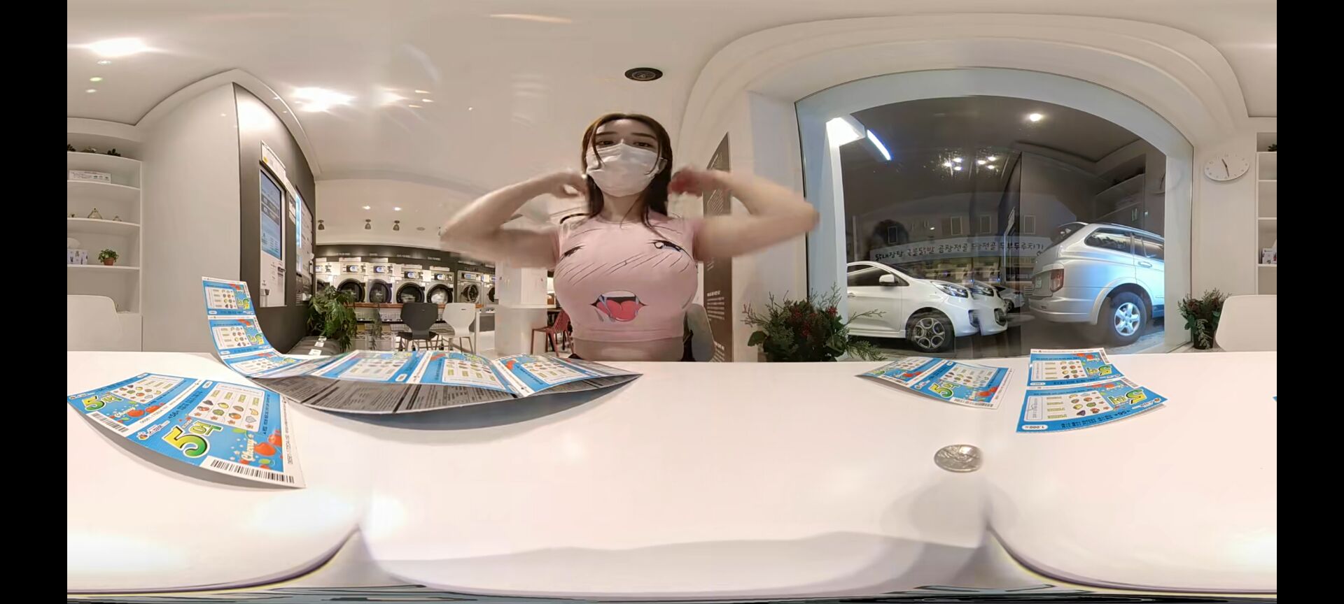 VR360°4K  I WON THE LOTTERY OK ASIAN GIRL